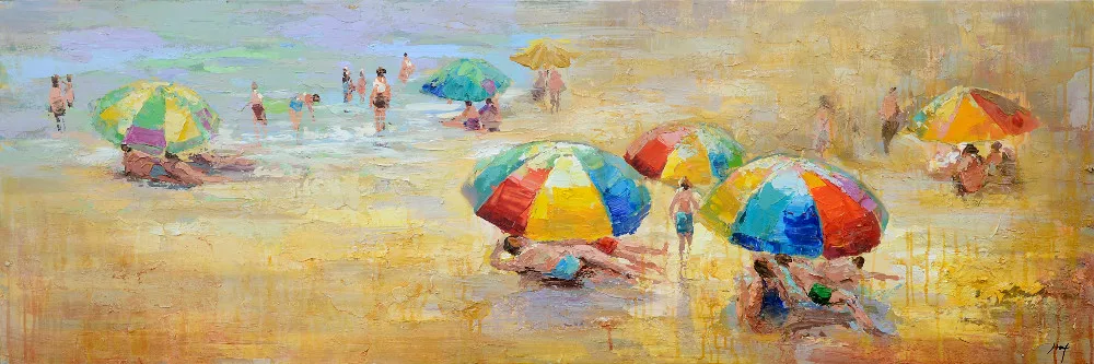 Home Decorative handmade Seashore Wall Picture Sand Children Vacation Canvas Beach Landscape Oil Painting Living Room decoration
Home Decorative handmade Seashore Wall Picture Sand Children Vacation Canvas Beach Landscape Oil Painting Living Room decoration