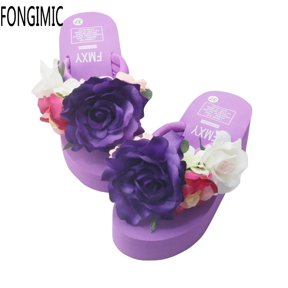 Summer Women Slippers Bohemia Shoes Comfortable Soft Slippers High Quality Cool Beach Vacation Elastic Handmade flowers Shoes
Summer Women Slippers Bohemia Shoes Comfortable Soft Slippers High Quality Cool Beach Vacation Elastic Handmade flowers Shoes