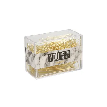 70pcs 50mm Metal Paper Clips U Type Gold Bookmark Clips in Clear Clip Holder the Office & School Supplies Stationery Accessories
70pcs 50mm Metal Paper Clips U Type Gold Bookmark Clips in Clear Clip Holder the Office & School Supplies Stationery Accessories