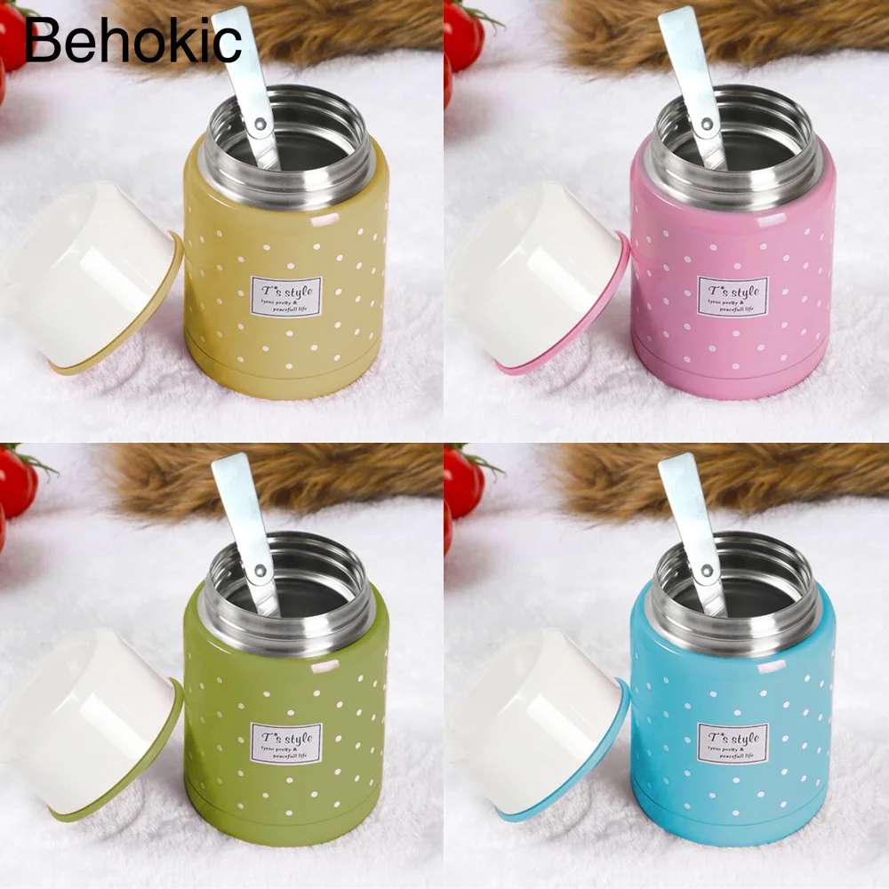 Behokic 350ml Portable Mini Stainless Steel Thermal Travel Bottle Vacuum Cup Lunch Box Kids Picnic Food Storage Containers Flask
Behokic 350ml Portable Mini Stainless Steel Thermal Travel Bottle Vacuum Cup Lunch Box Kids Picnic Food Storage Containers Flask