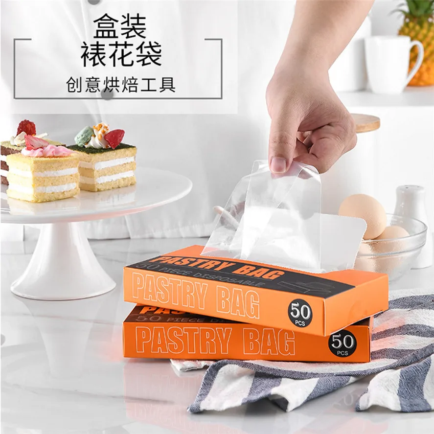 New Cake Decorating Tools 50pc Large Disposable Semi-Clear Icing Frosting Filling Pastry Piping Bag Pack Cake Tools 30
New Cake Decorating Tools 50pc Large Disposable Semi-Clear Icing Frosting Filling Pastry Piping Bag Pack Cake Tools 30