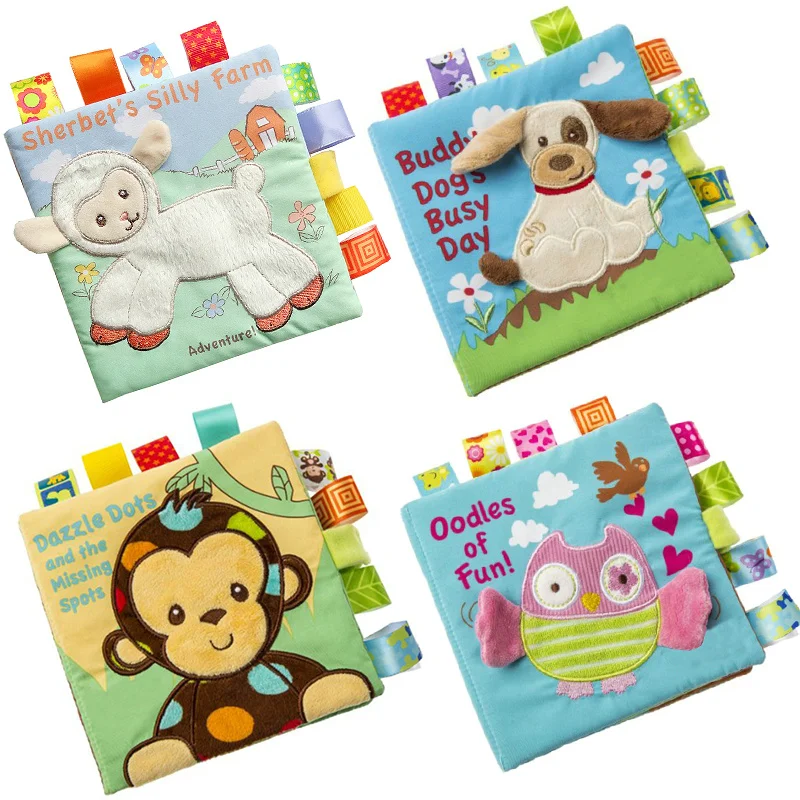 Kawaii Animal Design Early Educational cloth Books for kids Soft Reading quiet book 3D Animal Embroidery book Newborn Baby Book
Kawaii Animal Design Early Educational cloth Books for kids Soft Reading quiet book 3D Animal Embroidery book Newborn Baby Book