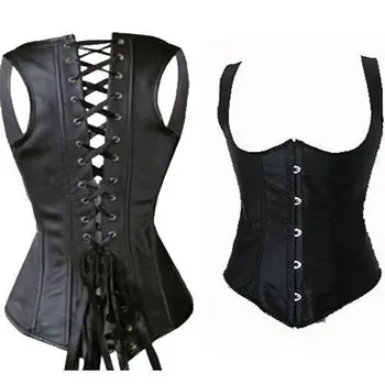 2019 new fashion Sexy Black Lace Up Satin Steel Boned Underbust Waist Cincher Corset Shaper
2019 new fashion Sexy Black Lace Up Satin Steel Boned Underbust Waist Cincher Corset Shaper
