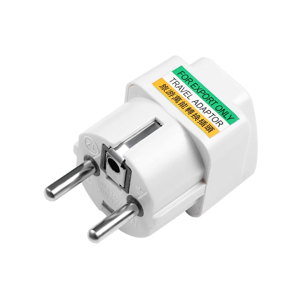 1PC US UK AU To EU Europe Travel Charger Power Adapter Converter Wall Plugs Compact and lightweight Universal AC Charger Adapter
1PC US UK AU To EU Europe Travel Charger Power Adapter Converter Wall Plugs Compact and lightweight Universal AC Charger Adapter