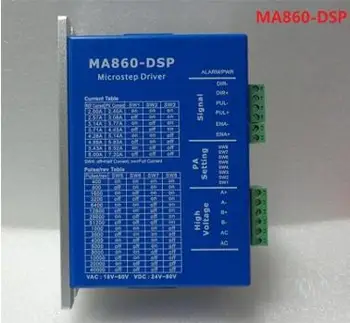 New Product 2-phase stepper driver MA860-DSP design working 24V-80VDC or VAC16-70VAC output 6A current work with NEMA 34 motor
New Product 2-phase stepper driver MA860-DSP design working 24V-80VDC or VAC16-70VAC output 6A current work with NEMA 34 motor