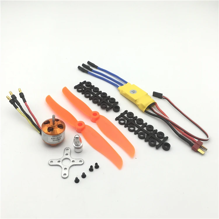 1Set Power Kit XXD2212 2200KV Motor + 30A ESC + 6 inches Propeller Weld Banana/T Plug for RC Model Pusher/Waist Pusher DIY Parts
1Set Power Kit XXD2212 2200KV Motor + 30A ESC + 6 inches Propeller Weld Banana/T Plug for RC Model Pusher/Waist Pusher DIY Parts