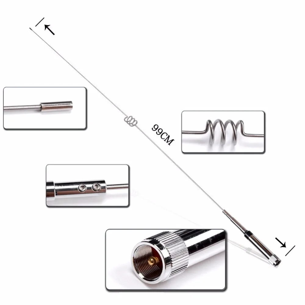 NAGOYA NL-770H Dual Band 144/430MHz Antenna Long Range Antenna NL770H Long Range Vehicle Antenna
NAGOYA NL-770H Dual Band 144/430MHz Antenna Long Range Antenna NL770H Long Range Vehicle Antenna