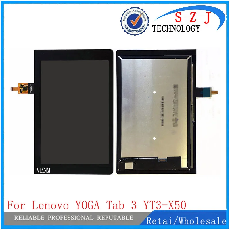 New 10.1" inch For Lenovo YOGA Tab 3 YT3-X50F YT3-X50 LCD Display + Touch Screen Panel Digitizer Glass Lens Free Shipping
New 10.1" inch For Lenovo YOGA Tab 3 YT3-X50F YT3-X50 LCD Display + Touch Screen Panel Digitizer Glass Lens Free Shipping