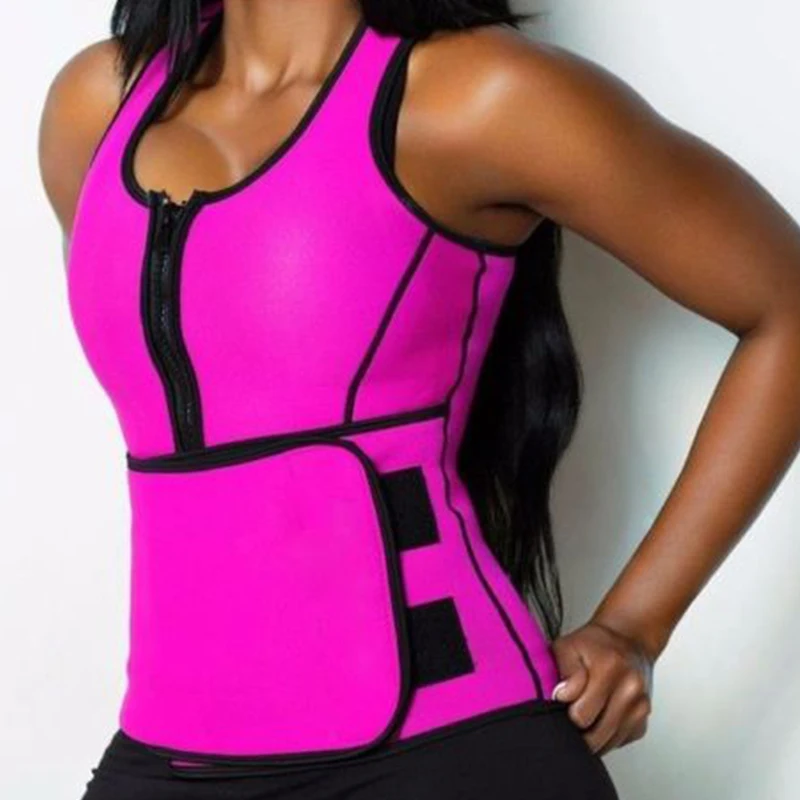 Women Sweat Neoprene Sauna Waist Trainer Vest Sexy Shaper Workout Vest Slimming Adjustable Tummy Body Control Shapewear Top
Women Sweat Neoprene Sauna Waist Trainer Vest Sexy Shaper Workout Vest Slimming Adjustable Tummy Body Control Shapewear Top