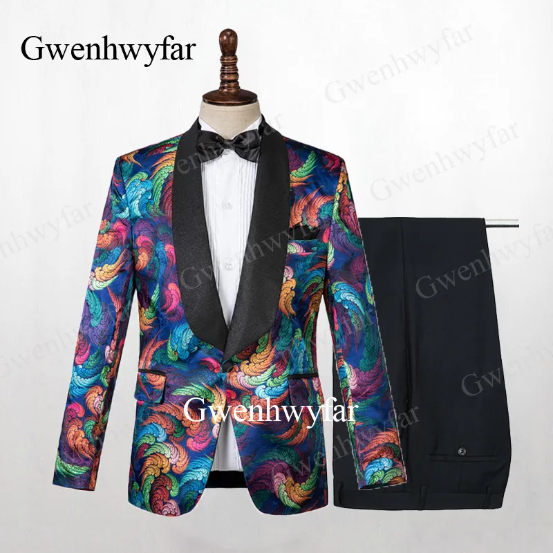 Gwenhwyfar Custom Made Brand Groomsmen Angel wings Patterns Groom Tuxedos Black Pants Men Suits Wedding Best Man (Jacket+Pants)
Gwenhwyfar Custom Made Brand Groomsmen Angel wings Patterns Groom Tuxedos Black Pants Men Suits Wedding Best Man (Jacket+Pants)