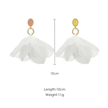 Personality temperament long earrings simple girl flower ear pin fashion earrings female
Personality temperament long earrings simple girl flower ear pin fashion earrings female