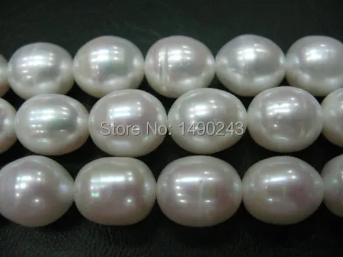 16 inches AAA 10-11 mm Quality Natural White Rice Freshwater Pearl Loose Strand
16 inches AAA 10-11 mm Quality Natural White Rice Freshwater Pearl Loose Strand