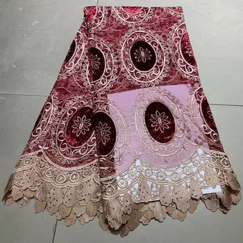 2019 Latest Velvet Guipure Lace Fabric With Stone Beautiful High Quality African Cord Lace Fabric Party Dress For Woman
2019 Latest Velvet Guipure Lace Fabric With Stone Beautiful High Quality African Cord Lace Fabric Party Dress For Woman