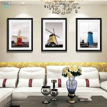 SPLSPL Modern Minimalist Cuadros Decoration Windmill Landscape Canvas Wall Art Print Poster Pictures for Living Room No Frame
SPLSPL Modern Minimalist Cuadros Decoration Windmill Landscape Canvas Wall Art Print Poster Pictures for Living Room No Frame