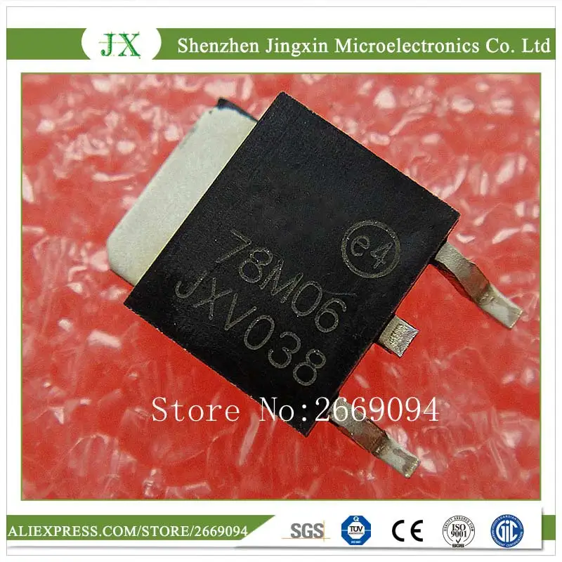 Free shipping 20pcs/lot L78M06 78M06 SOT-252 SMD 7806 three-terminal regulator new original
Free shipping 20pcs/lot L78M06 78M06 SOT-252 SMD 7806 three-terminal regulator new original