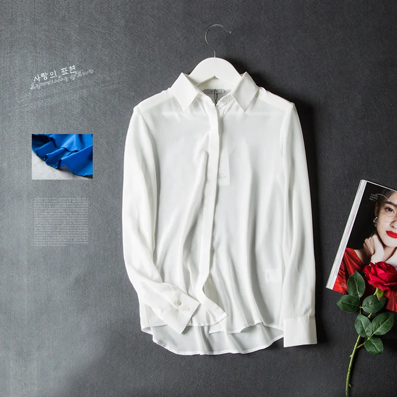 2019 Pure Silk Long OL 100% Mulberry Silk Top Women Solid Loose Blouses S M L XL XXL FREE SHIPPING
2019 Pure Silk Long OL 100% Mulberry Silk Top Women Solid Loose Blouses S M L XL XXL FREE SHIPPING