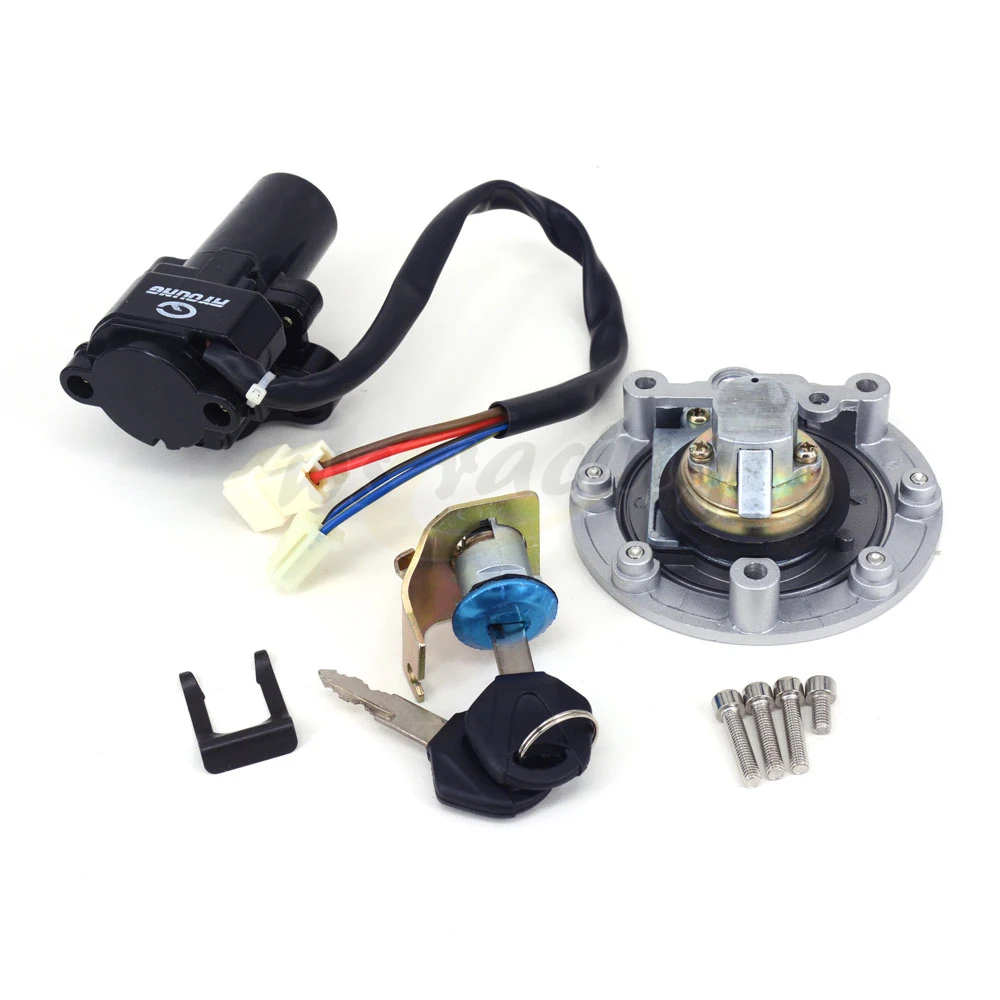 Motorcycle Lockset Ignition Key Switch Fuel Gas Cap Lock Key For YAMAHA YZF R1 04-12 R6 06-11 FJR1300 01-10 FZ6 FZ6S FZ6N 04-10
Motorcycle Lockset Ignition Key Switch Fuel Gas Cap Lock Key For YAMAHA YZF R1 04-12 R6 06-11 FJR1300 01-10 FZ6 FZ6S FZ6N 04-10