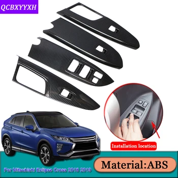 Car Styling ABS Interior Door Window Lift Switch Panel Cover Frame Cover Internal Sticker For Mitsubishi Eclipse Cross 2018 2019
Car Styling ABS Interior Door Window Lift Switch Panel Cover Frame Cover Internal Sticker For Mitsubishi Eclipse Cross 2018 2019