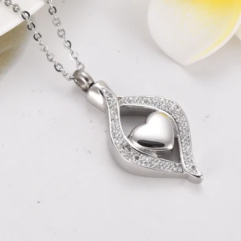 IJD9240 Crematie as hangers Cremation jewelry for ashes pendant Crystal Teardrop Heart Cremation Urn Necklace Memorial For Women
IJD9240 Crematie as hangers Cremation jewelry for ashes pendant Crystal Teardrop Heart Cremation Urn Necklace Memorial For Women