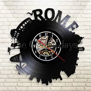 1Piece Rome Vinyl Wall Clock Rome Skyline Wall Art Cityscape Vintage Clock Italy Big City Travel Gift Modern Home Decor
1Piece Rome Vinyl Wall Clock Rome Skyline Wall Art Cityscape Vintage Clock Italy Big City Travel Gift Modern Home Decor