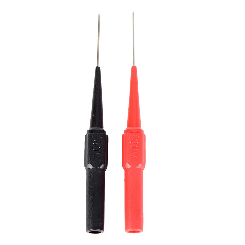 Universal Digital Voltmeter Multimeter Test Lead Probe Wire Pen Insulation Piercing Needle Non-destructive Test Probes 2pcs
Universal Digital Voltmeter Multimeter Test Lead Probe Wire Pen Insulation Piercing Needle Non-destructive Test Probes 2pcs
