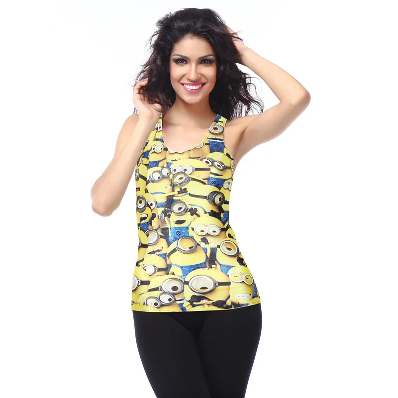 2019 Woman Tank Top Sexy Womens Printed Cartoon Tank Tops Female 3D Tanktop Lady Sleeveless Debardeur Femme Summer Style Vest
2019 Woman Tank Top Sexy Womens Printed Cartoon Tank Tops Female 3D Tanktop Lady Sleeveless Debardeur Femme Summer Style Vest
