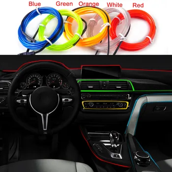 beler 2m EL-Wire Flexible 12V Car Interior Decor Fluorescent Neon Strip Cold light Tape for VW Audi Ford Toyota Nissan Chevrolet
beler 2m EL-Wire Flexible 12V Car Interior Decor Fluorescent Neon Strip Cold light Tape for VW Audi Ford Toyota Nissan Chevrolet