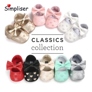 Baby Girls Soft PU Leather Shoes Bow Knot Bebe Moccasins Infant Dress Shoes Princess Girls 0-18 Moths First Walkers Newborn Baby
Baby Girls Soft PU Leather Shoes Bow Knot Bebe Moccasins Infant Dress Shoes Princess Girls 0-18 Moths First Walkers Newborn Baby