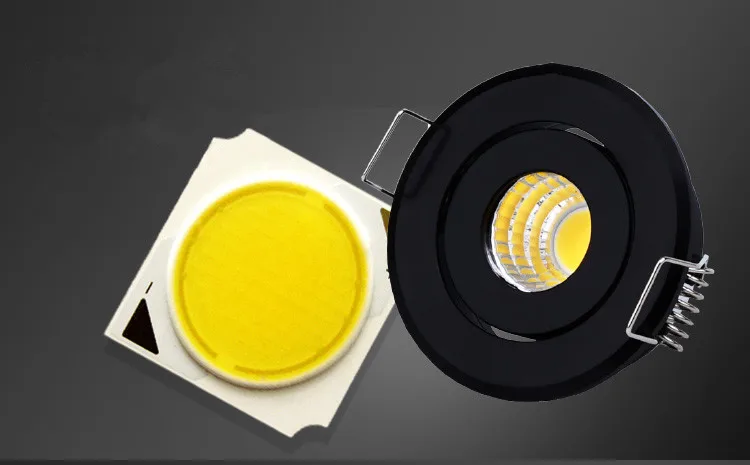 Description Picture 5 of itemMini 5W Led Spotligh COB Dimmable 230v LED Downlight Satin Nickel Miniature Jewelry Display 40mm Cut Hole Cabinet Lamp