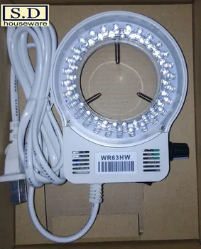 LED-60 Microscope Illumination LED Round Light White Light Adjustable Brightness Low Heat Long Life No Shadow Aperture 60mm
LED-60 Microscope Illumination LED Round Light White Light Adjustable Brightness Low Heat Long Life No Shadow Aperture 60mm
