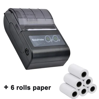 Rugline Thermal Printer Wireless Receipt bill 58MM Mini Bluetooth Printer Portable Machine for Windows Android IOS 
Rugline Thermal Printer Wireless Receipt bill 58MM Mini Bluetooth Printer Portable Machine for Windows Android IOS