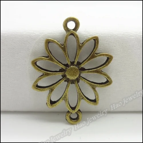 120pcs Vintage Charms Flower Pendant Antique bronze Zinc Alloy Fit Bracelet Necklace DIY Metal Jewelry Findings
120pcs Vintage Charms Flower Pendant Antique bronze Zinc Alloy Fit Bracelet Necklace DIY Metal Jewelry Findings