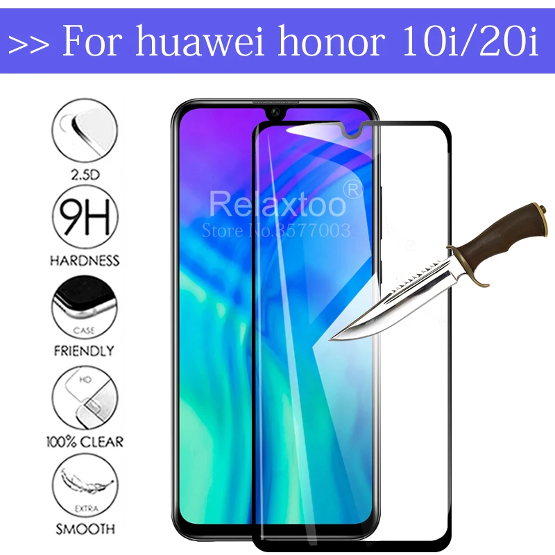 На Honor 20i 10i Защитное стекло для Huawei Защитная пленка экрана Huawey Honor10i Honor20i