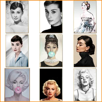 Full Square Drill 5D DIY Diamond Painting Audrey Hepburn Marilyn Monroe Embroidery Cross Stitch 5D Home Decor Gift
Full Square Drill 5D DIY Diamond Painting Audrey Hepburn Marilyn Monroe Embroidery Cross Stitch 5D Home Decor Gift