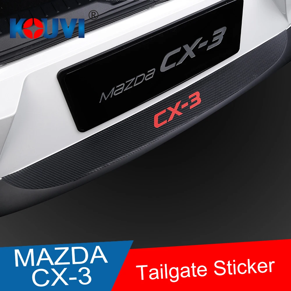 KOUVI PU Rear Bumper Protector Sill plate sticker For Mazda CX3 CX-3 car accessories
KOUVI PU Rear Bumper Protector Sill plate sticker For Mazda CX3 CX-3 car accessories