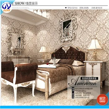 Continental Damascus 3D Wallpaper 3D Carved Non-Woven Decoration Bedroom Living Room Hotel Television Background
Continental Damascus 3D Wallpaper 3D Carved Non-Woven Decoration Bedroom Living Room Hotel Television Background
