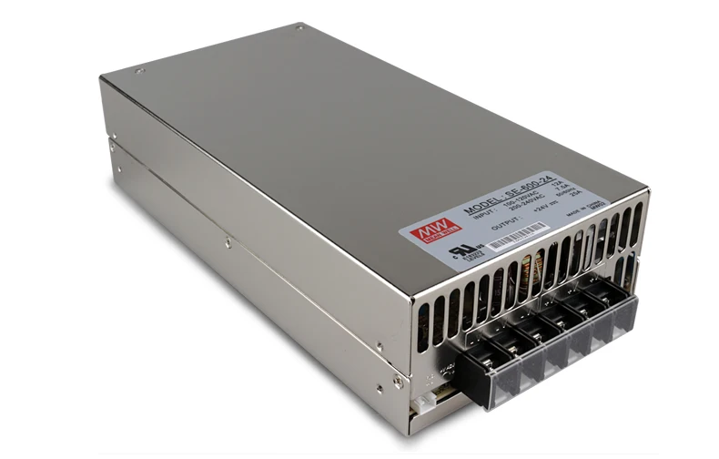 High Quality Mean Well Switching Power Supply 600W 24V 25A SE-600-24 Stepper Motor Switch Power Supply
High Quality Mean Well Switching Power Supply 600W 24V 25A SE-600-24 Stepper Motor Switch Power Supply