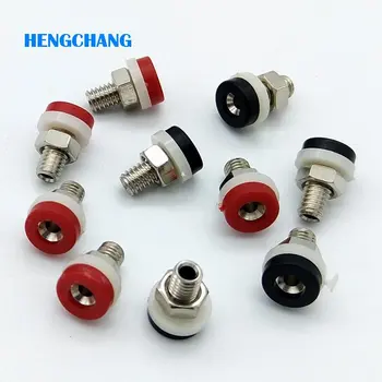 10pcs 2mm Banana socket Terminal Panel Socket red and black Terminals Test Instrumentation 
10pcs 2mm Banana socket Terminal Panel Socket red and black Terminals Test Instrumentation