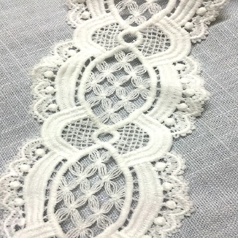 6cm Wide Apparel Lace Accessories Embroidery White Lace Applique Trim Ribbon Sewing Fabrics Underwear Garment Clothes Lace
6cm Wide Apparel Lace Accessories Embroidery White Lace Applique Trim Ribbon Sewing Fabrics Underwear Garment Clothes Lace