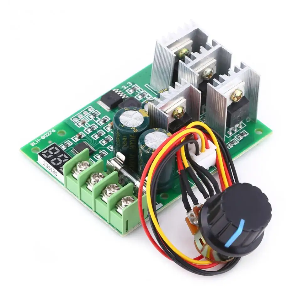 VBESTLIFE DC6 60V 30A цифровой дисплей 0 ~ 100% Регулируемый Привод модуль PWM DC контроллер