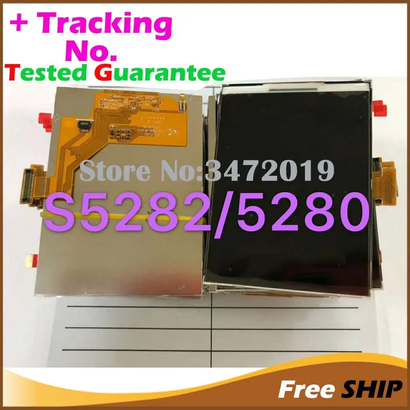 Tested For SAMSUNG GT-S5280 GT S5280 5280 S5282 5282 LCD Display Screen (NO Touch Screen) Digitizer Replace Parts +Track No.1pc
Tested For SAMSUNG GT-S5280 GT S5280 5280 S5282 5282 LCD Display Screen (NO Touch Screen) Digitizer Replace Parts +Track No.1pc