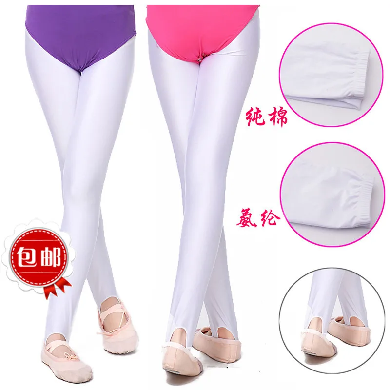Black White Solid Girls Ballet Dance Tights Velvet Pantyhose Kids Skinny Summer Socks Princess Soft Stockings Polyester 2-14 Y (3)