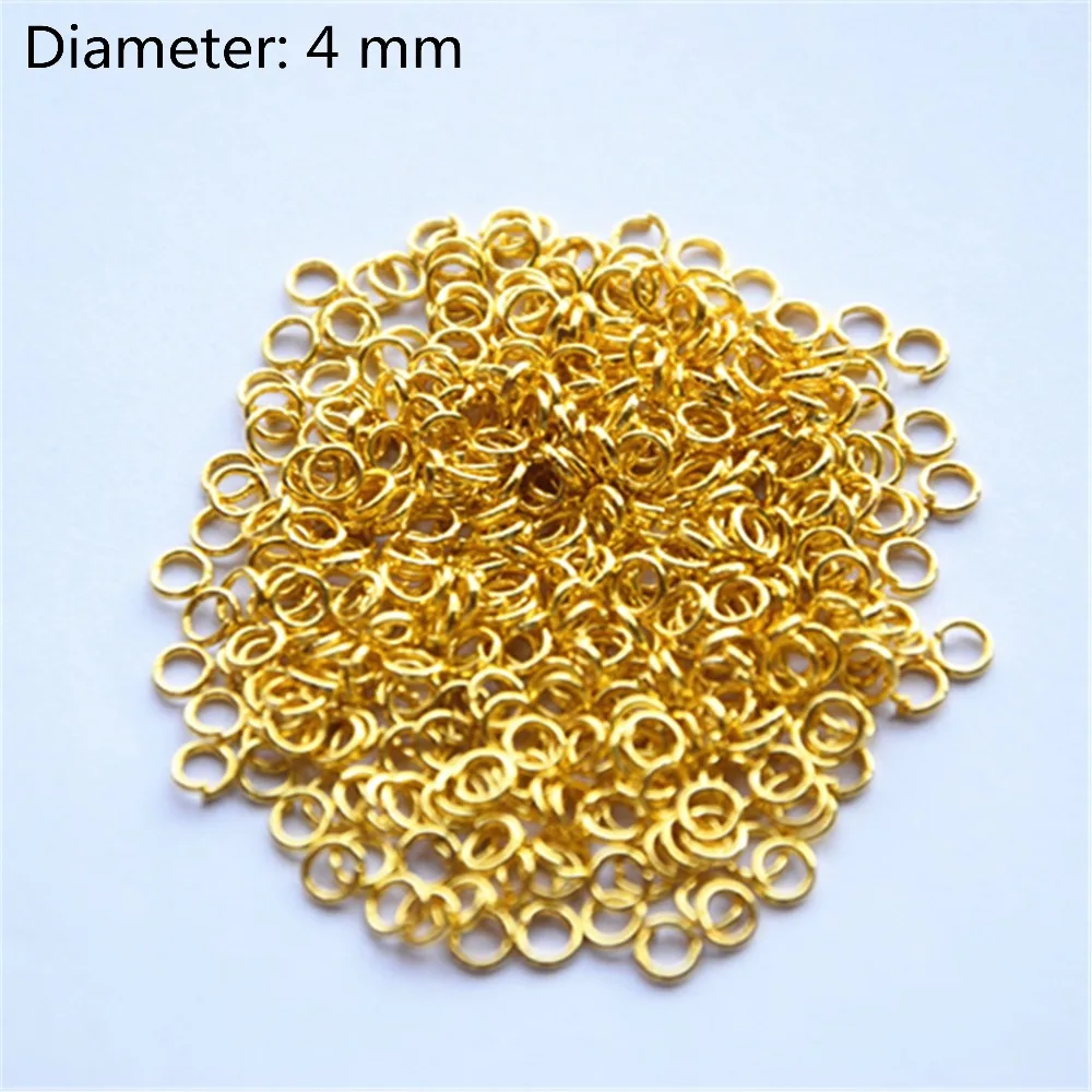 Free 4MM 500PCS Opening Jump Rings Beading Handemade Jewelry Making 18KG Yellow Gold Filled Components Gold Jump Rings FJ-05
Free 4MM 500PCS Opening Jump Rings Beading Handemade Jewelry Making 18KG Yellow Gold Filled Components Gold Jump Rings FJ-05