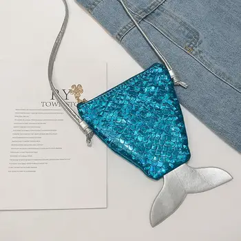 Fashion Practical Children Girl Fish Tail Reversible Sequins Shoulder Bag Crossbody Coin Purse
Fashion Practical Children Girl Fish Tail Reversible Sequins Shoulder Bag Crossbody Coin Purse