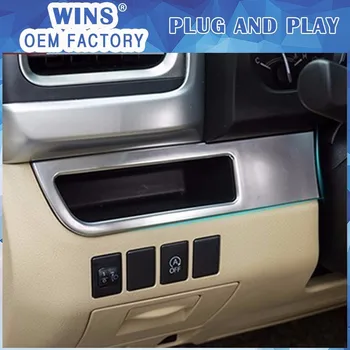 Car styling For Toyota Highlander 2015 ABS Chrome Plastic Internal Car Multifunction Button Cover Frame Trim Car Accessories
Car styling For Toyota Highlander 2015 ABS Chrome Plastic Internal Car Multifunction Button Cover Frame Trim Car Accessories