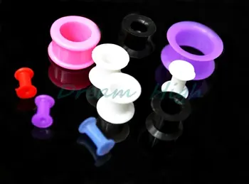 New Arrival Purple Flexible Flesh Tunnel Ear piercing Ear Expander Plugs Silica gel 100pcs/lot Free Shipping
New Arrival Purple Flexible Flesh Tunnel Ear piercing Ear Expander Plugs Silica gel 100pcs/lot Free Shipping