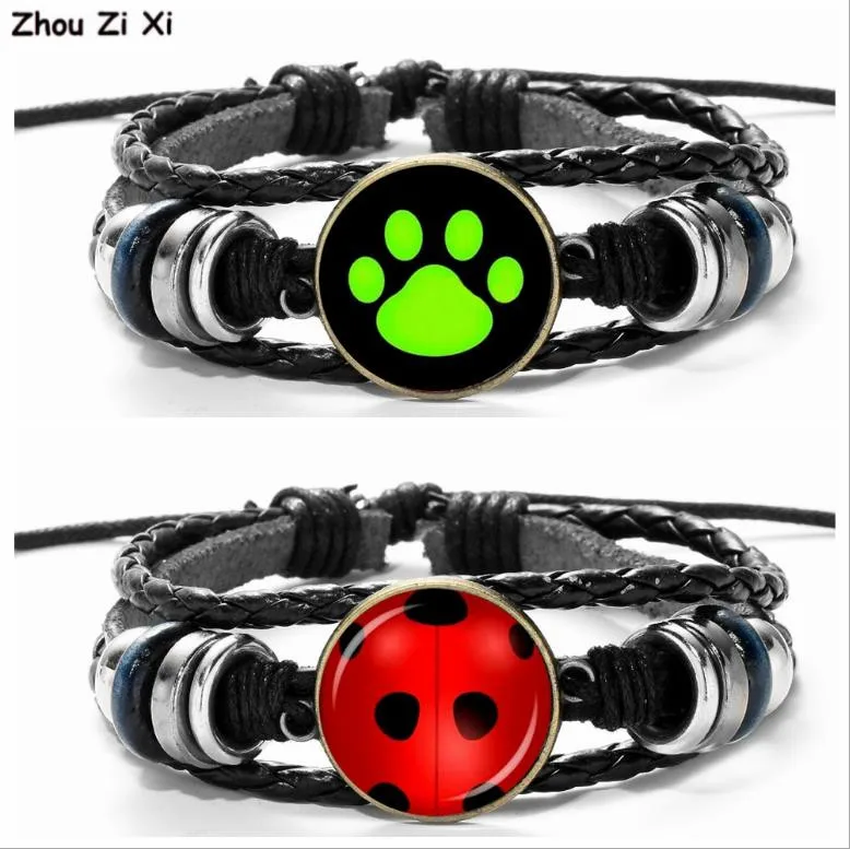 Popular dog and cat PAWS ladybug girl black cat Noel green time jewel leather bracelet Toys
Popular dog and cat PAWS ladybug girl black cat Noel green time jewel leather bracelet Toys