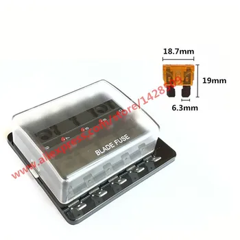 high quality 1 set OLS PSZACCEPS051H 10-Way LED Illuminated Blade Fuse Box with Cover and Car Fuse free ship
high quality 1 set OLS PSZACCEPS051H 10-Way LED Illuminated Blade Fuse Box with Cover and Car Fuse free ship