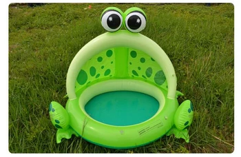 107*95CM Top quality Soft health PVC Inflatable frog Swimming Pool Baby- water playing pool with fountain function
107*95CM Top quality Soft health PVC Inflatable frog Swimming Pool Baby- water playing pool with fountain function