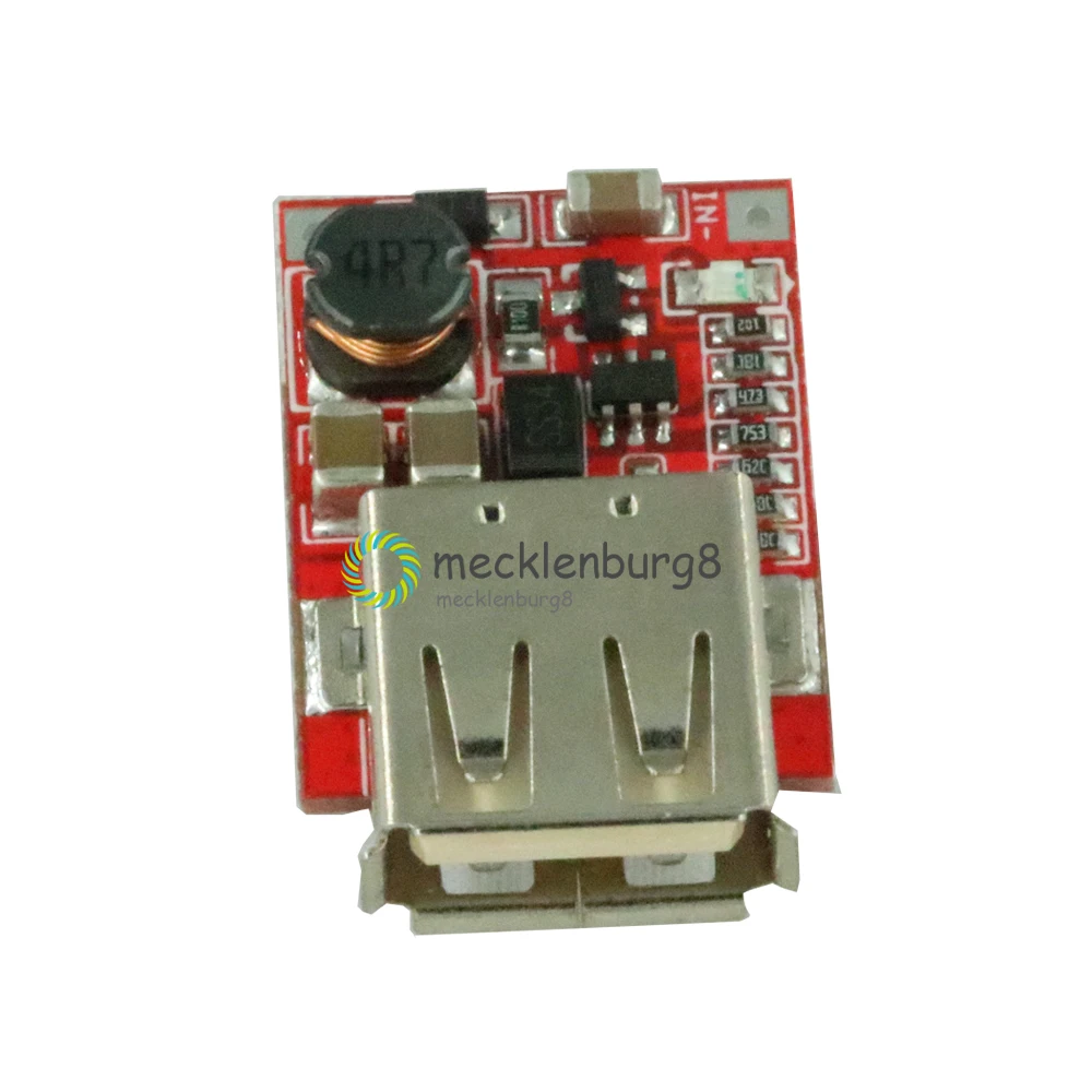 DC-DC Converter Output Step Up Boost Power Supply Module 3V to 5V 1A USB Charger For Phone MP3 MP4 96% Efficiency
DC-DC Converter Output Step Up Boost Power Supply Module 3V to 5V 1A USB Charger For Phone MP3 MP4 96% Efficiency